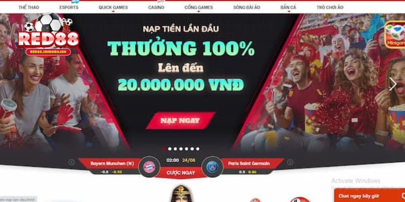 Giới thiệu khái quát về nhà cái cá cược Red88