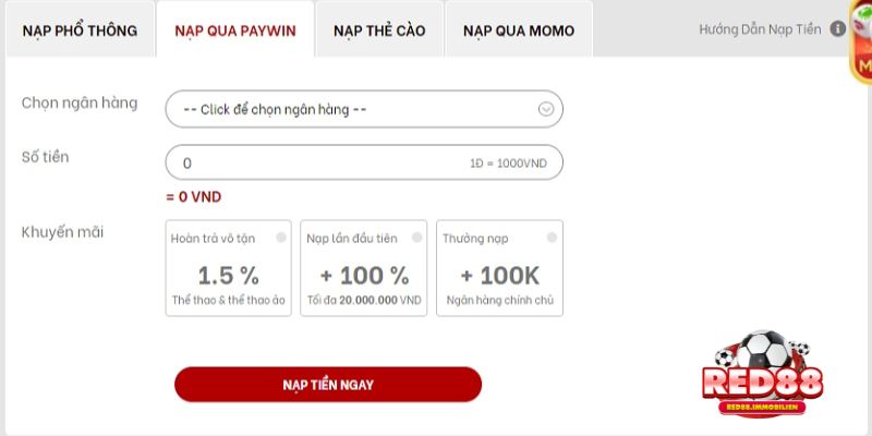 Bạn đã thử nạp tiền bằng PAYWIN chưa?