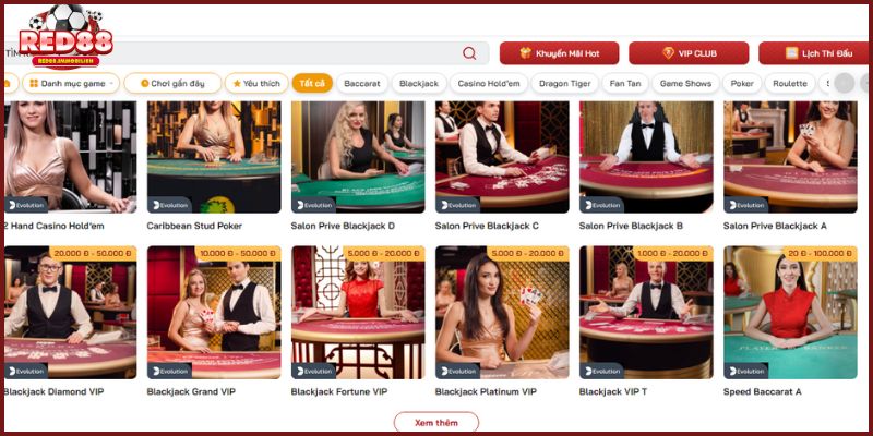 Trải nghiệm casino trực tuyến đạt chuẩn 5 sao