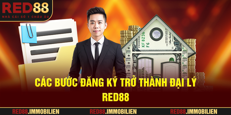 Các bước đăng ký trở thành đại lý RED88